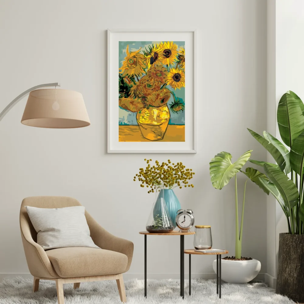 Pintar por números Los girasoles de Van Gogh – foto 3