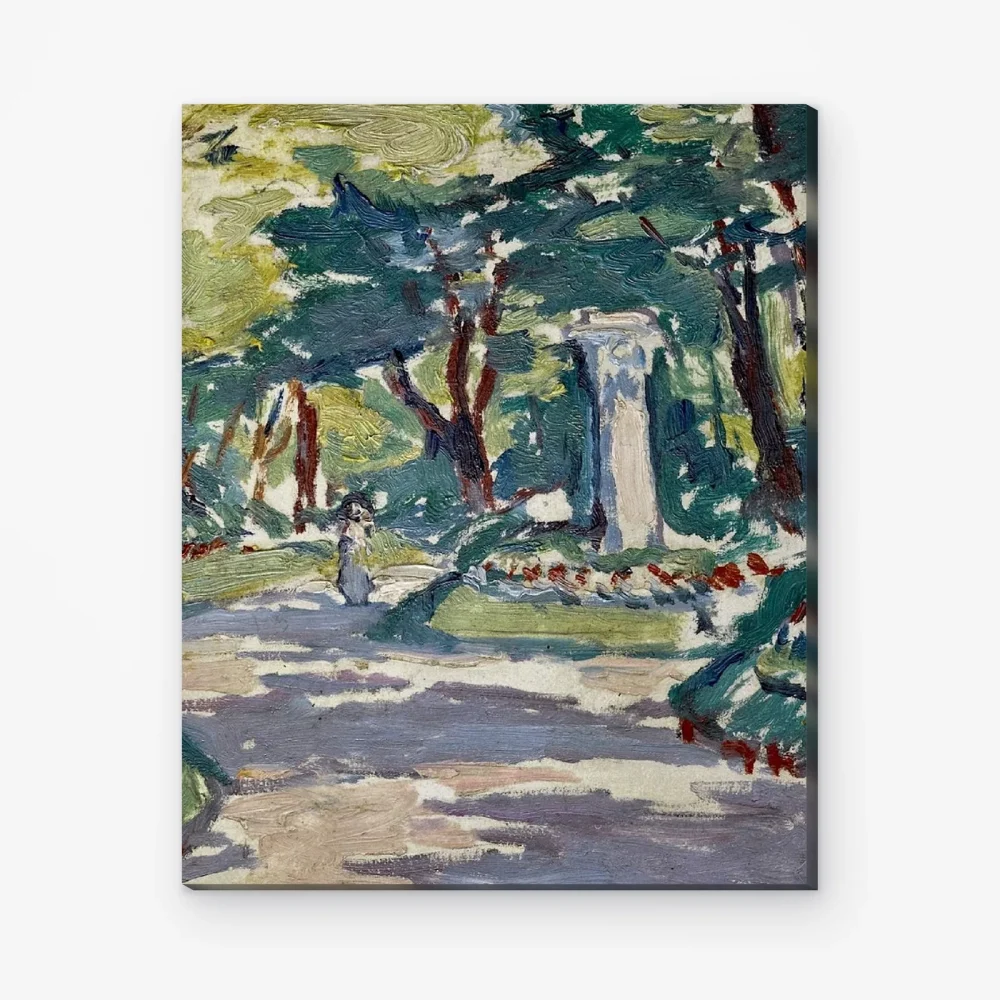 Pintar por Números - Los jardines de Luxemburgo, París