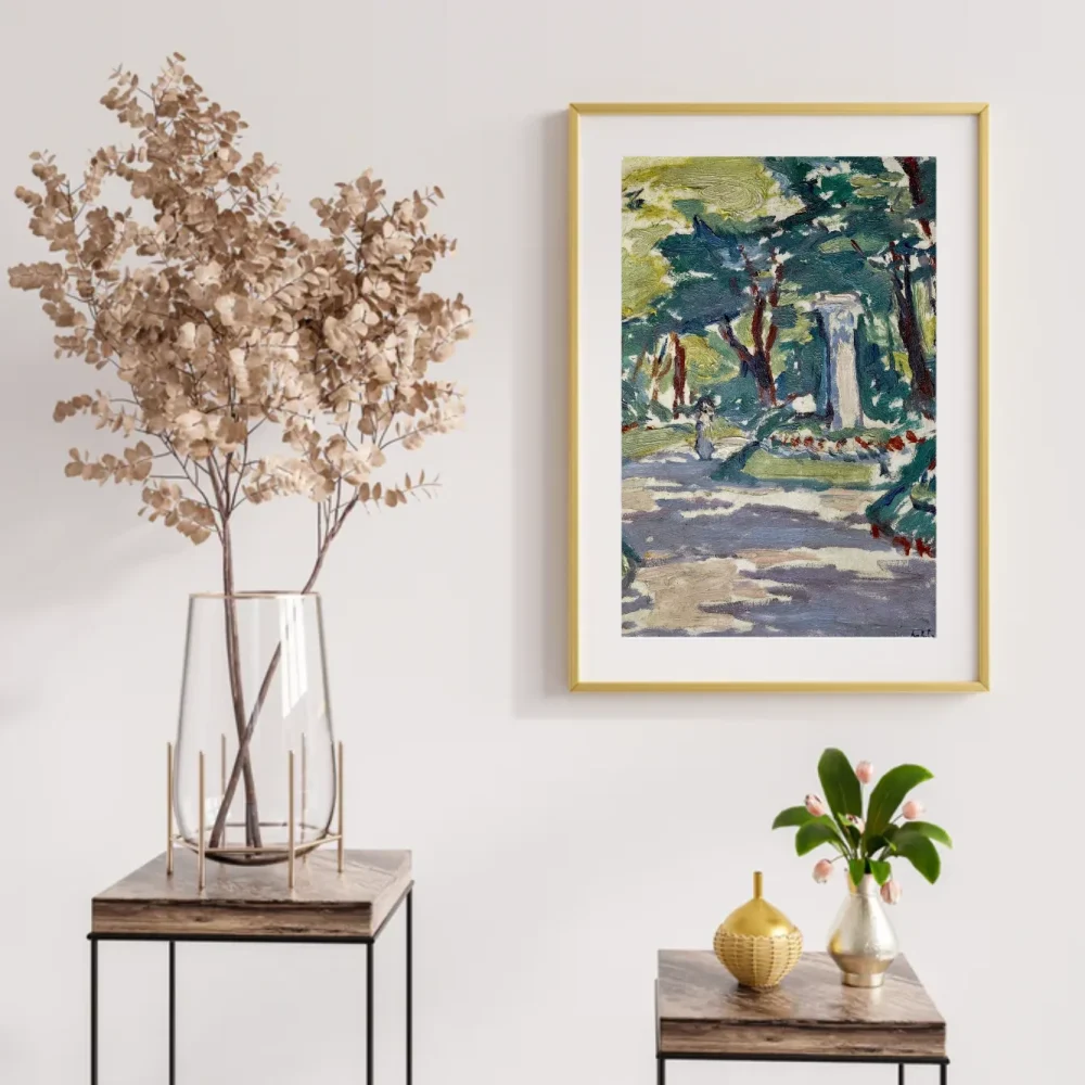Pintar por números Los jardines de Luxemburgo, París – foto 2