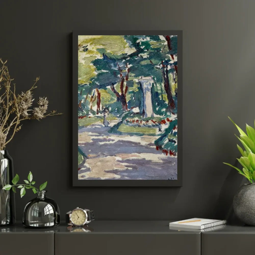 Pintar por números Los jardines de Luxemburgo, París – foto 3