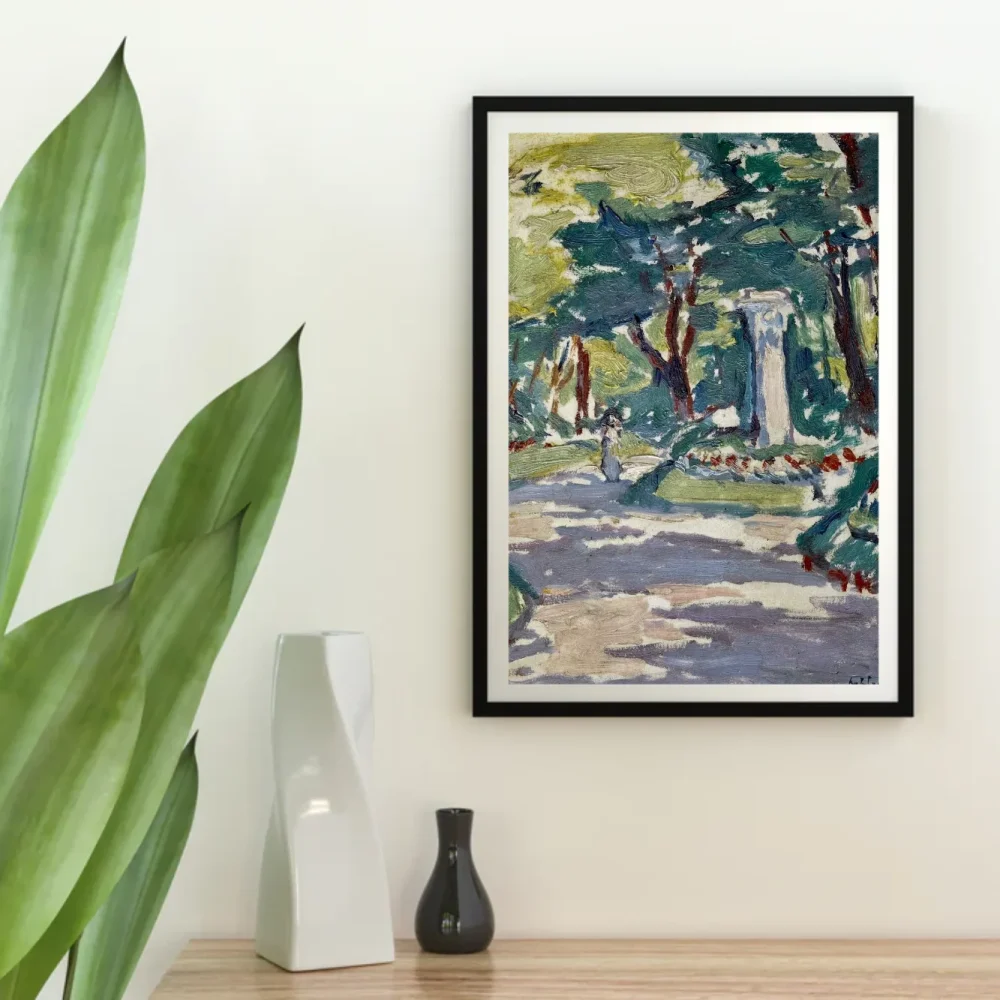 Pintar por números Los jardines de Luxemburgo, París – foto 4