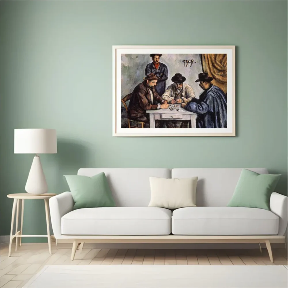 Pintar por números Los jugadores de cartas - Paul Cézanne – foto 4