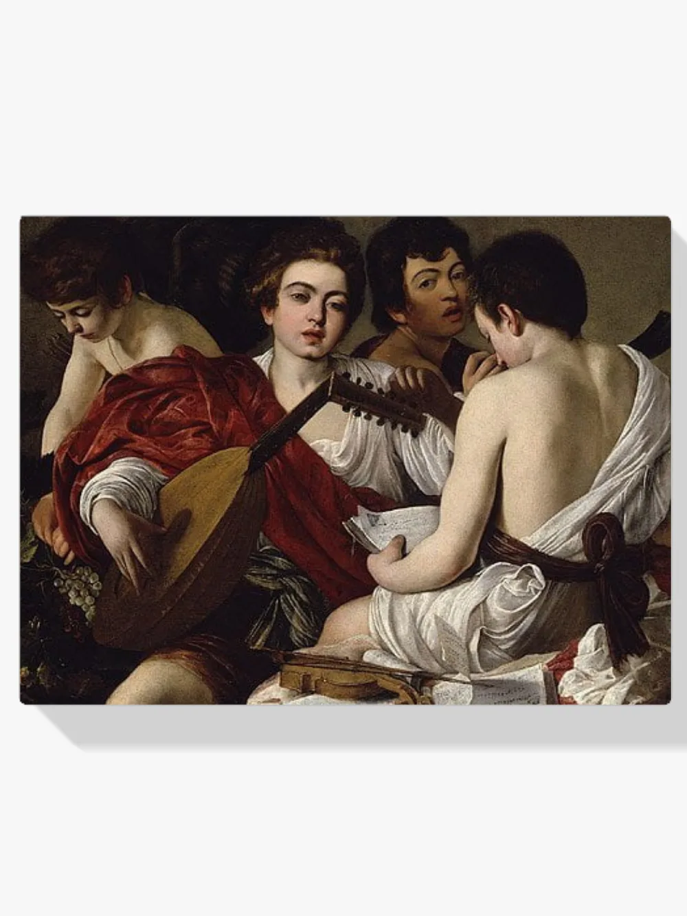Pintar por números Los músicos