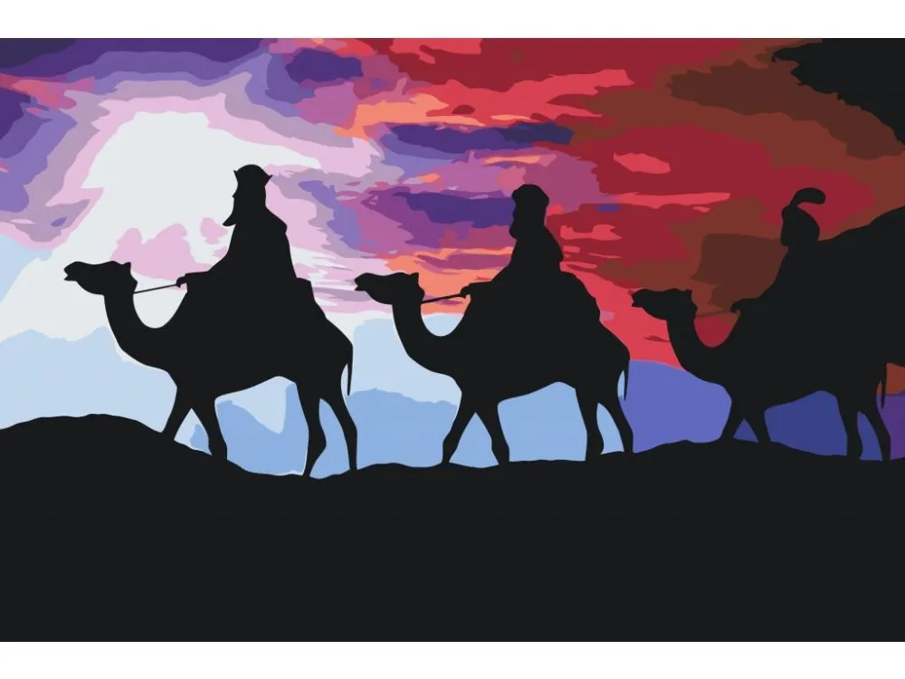 Pintar por números Los Reyes Magos – foto 2