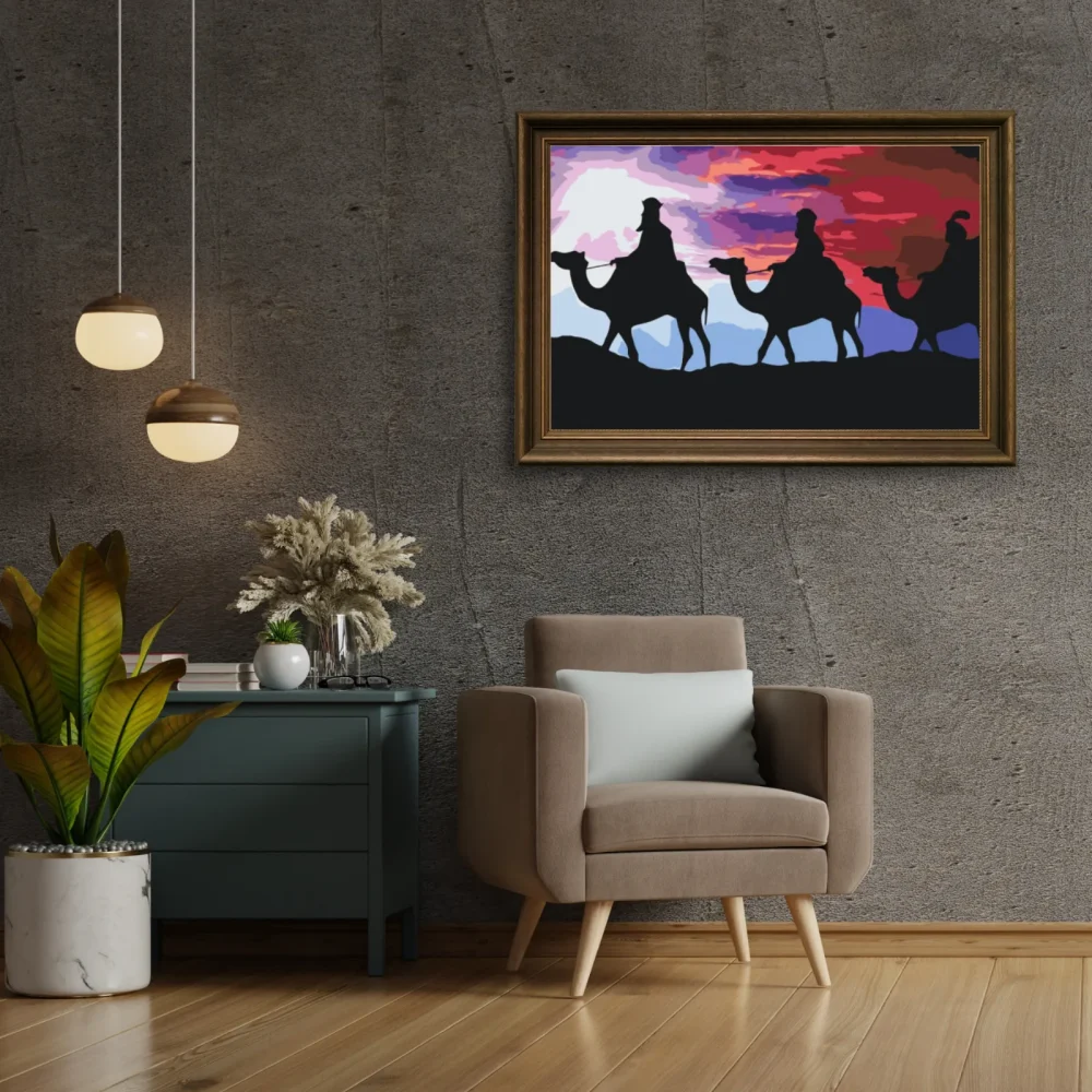 Pintar por números Los Reyes Magos – foto 3