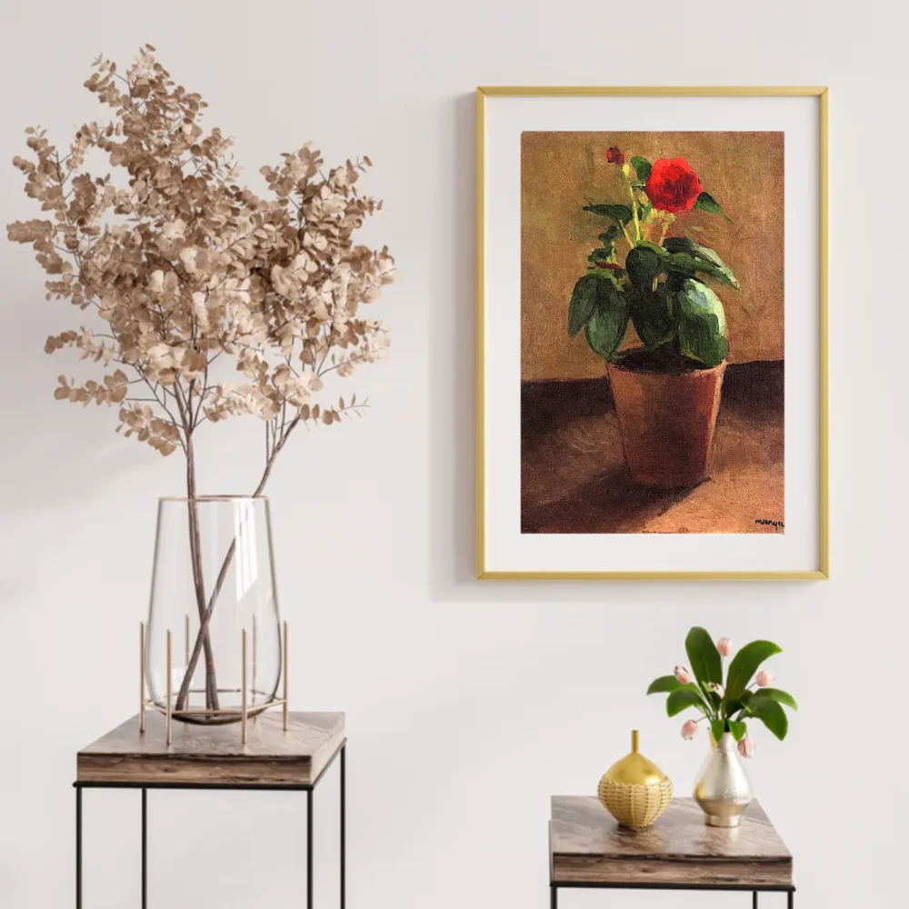 Pintar por números Maceta con flores – foto 2
