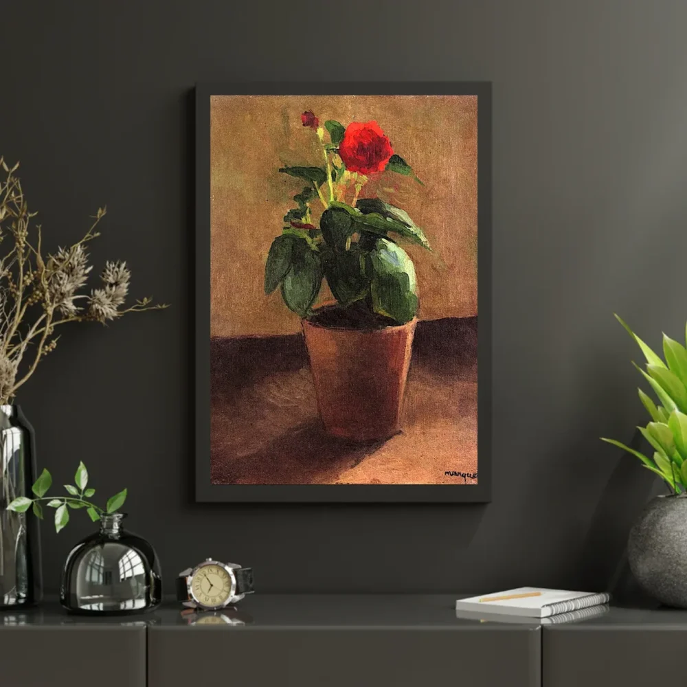 Pintar por números Maceta con flores – foto 3