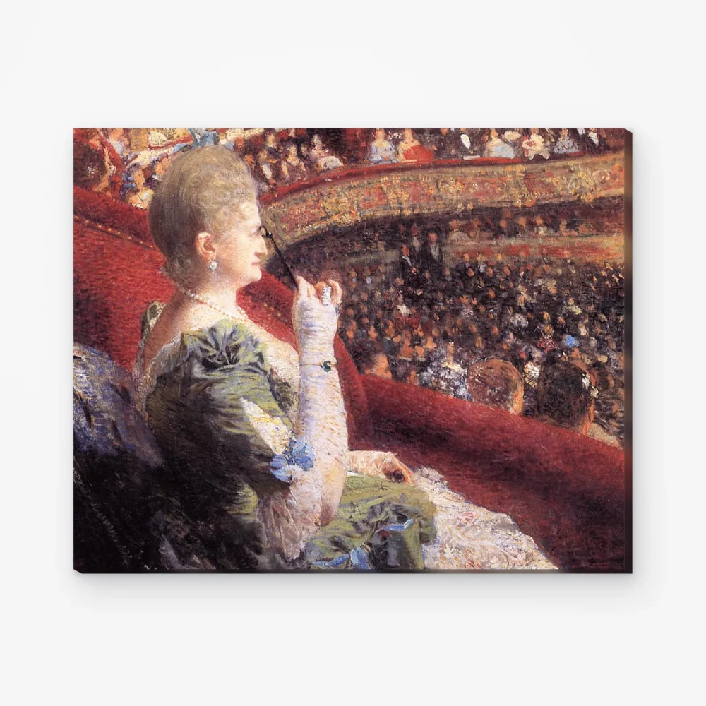 Pintar por Números - Madame Edmond Picard en su palco de La Monnaie