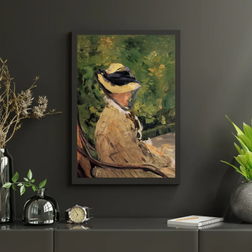Pintar por números Madame Manet en Bellevue – foto 3