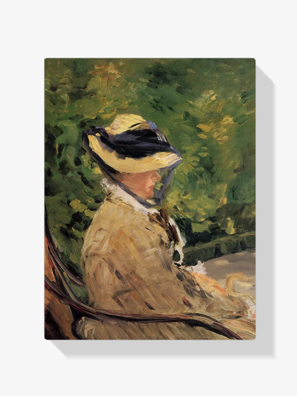 Pintar por números Madame Manet en Bellevue