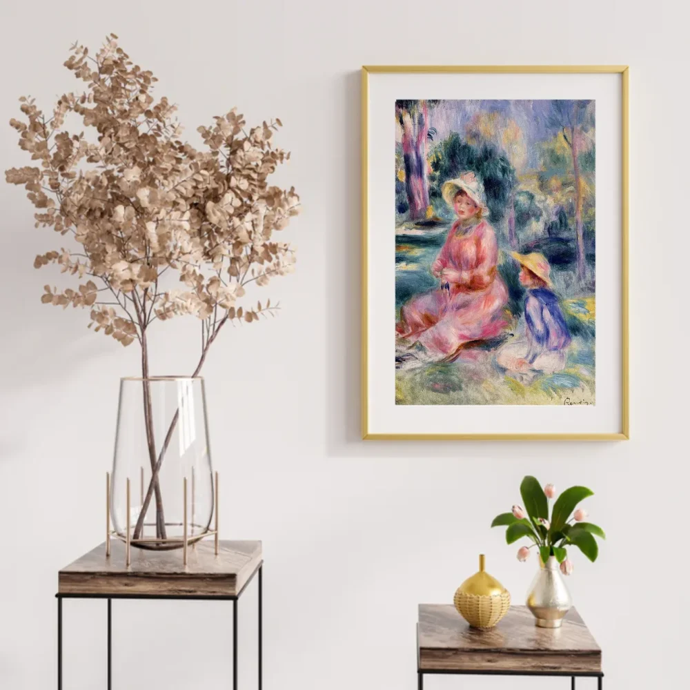 Pintar por números Madame Renoir y su hijo Pierre – foto 2