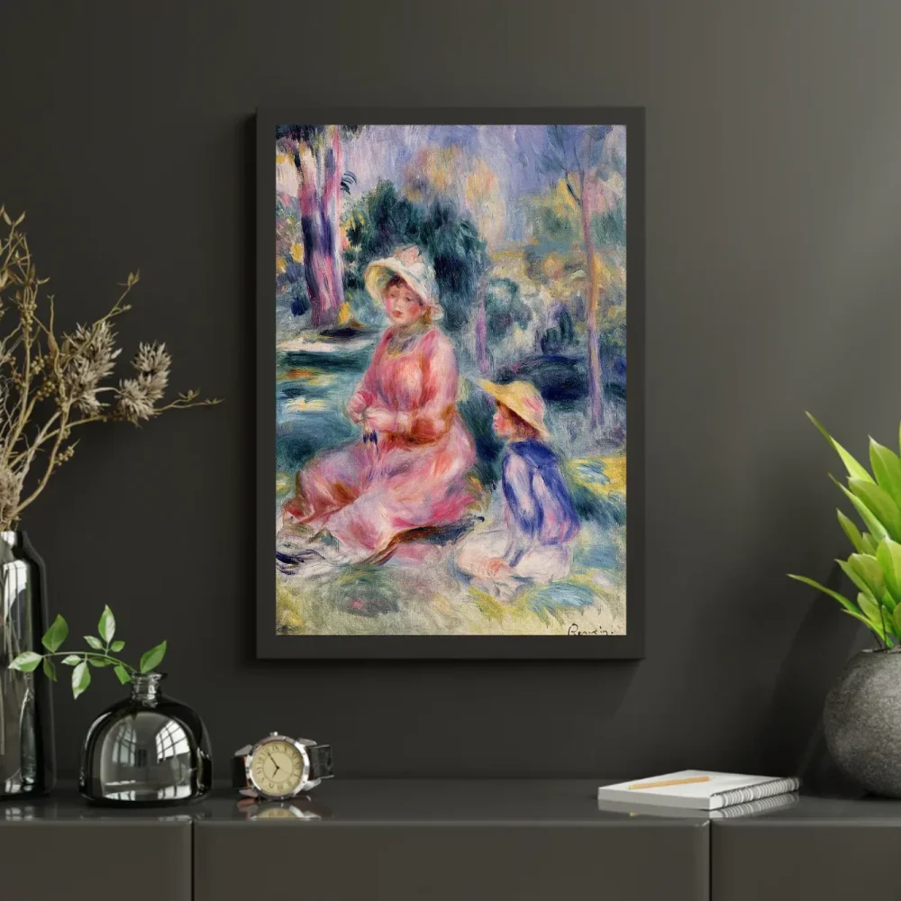 Pintar por números Madame Renoir y su hijo Pierre – foto 3