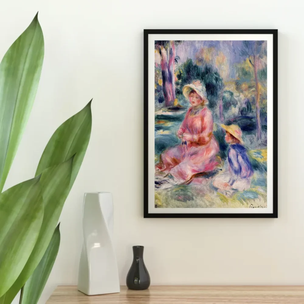 Pintar por números Madame Renoir y su hijo Pierre – foto 4