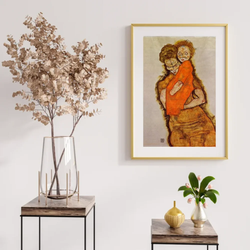 Pintar por números Madre e hijo - Egon Schiele – foto 2