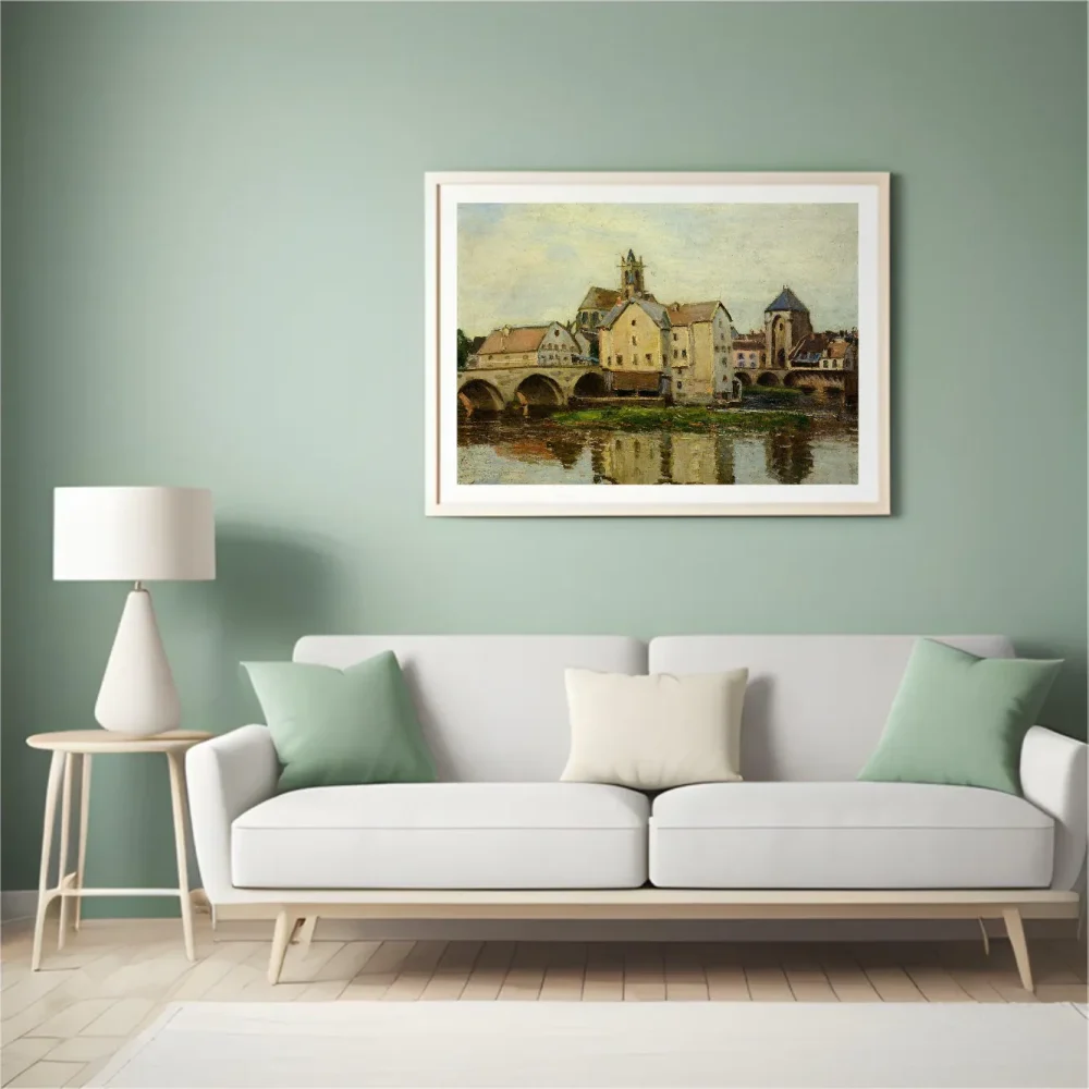 Pintar por números Mañana en Moret-sur-Loing – foto 4