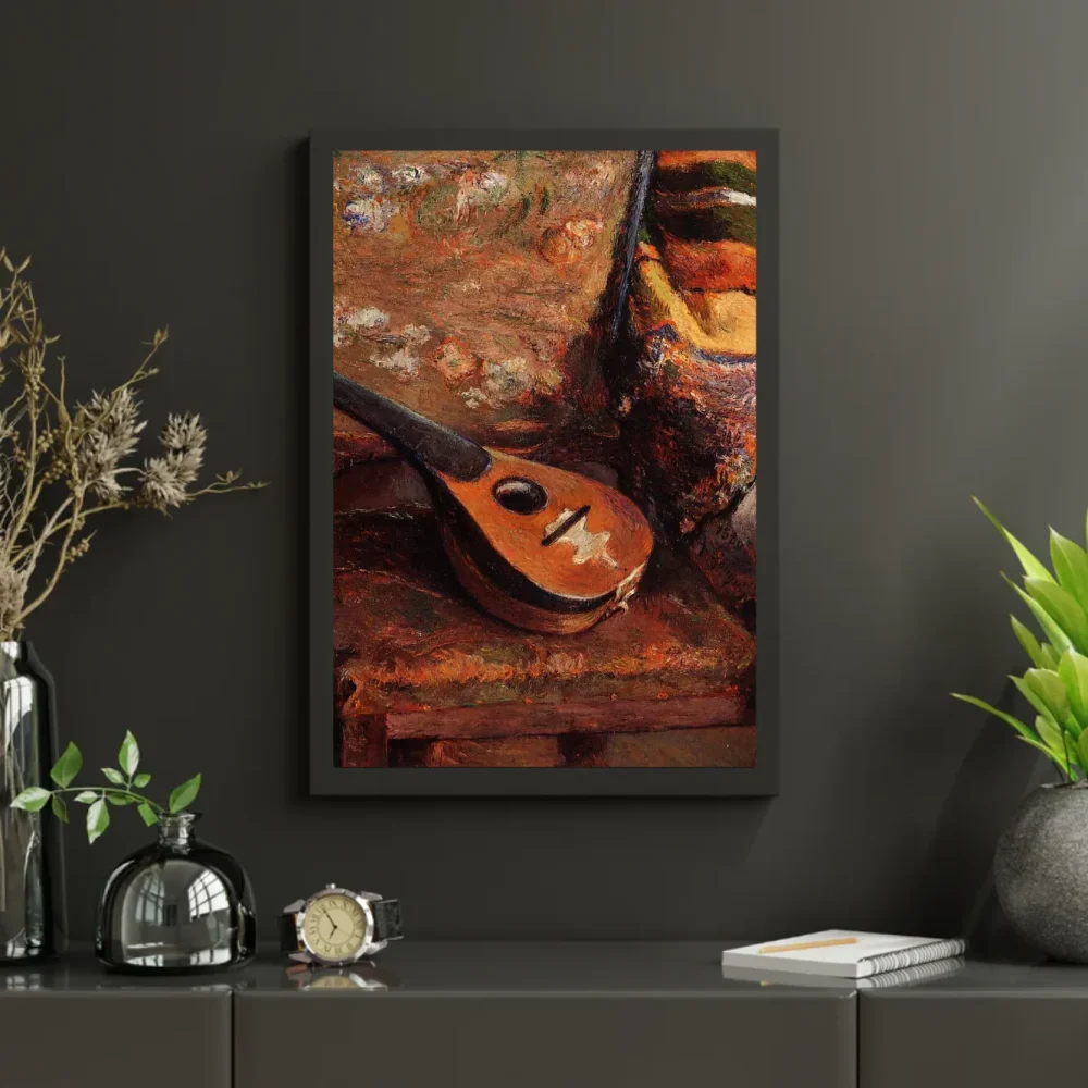 Pintar por números Mandolina sobre una silla – foto 3