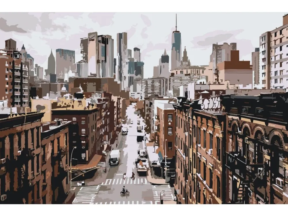 Pintar por números Manhattan, Nueva York – foto 2