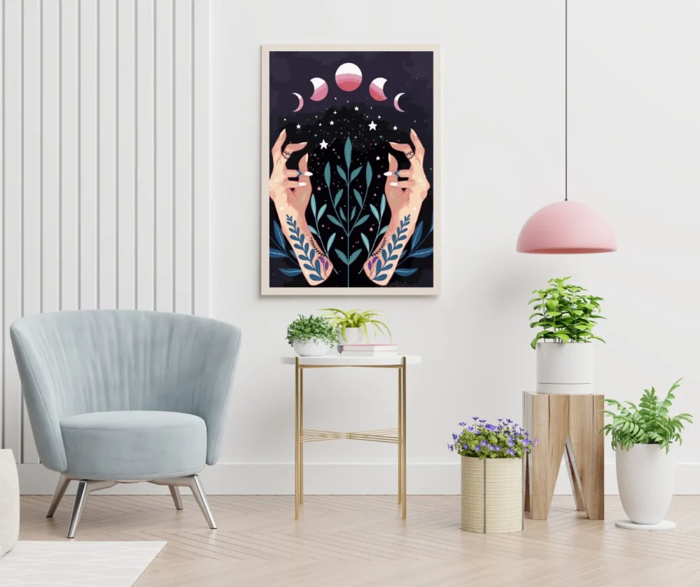 Pintar por números Manos espirituales – foto 5