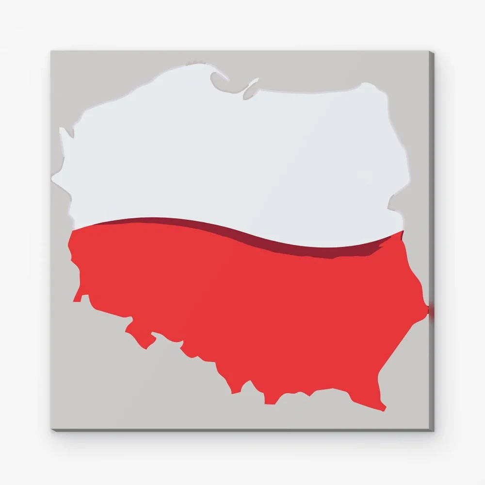 Pintar por Números - Mapa de Polonia