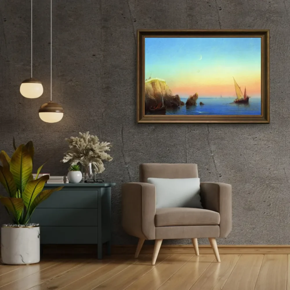 Pintar por números Mar en calma - Iván Aivazovski – foto 2