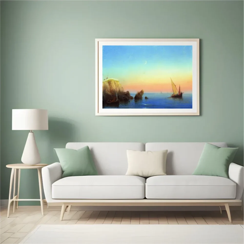 Pintar por números Mar en calma - Iván Aivazovski – foto 4