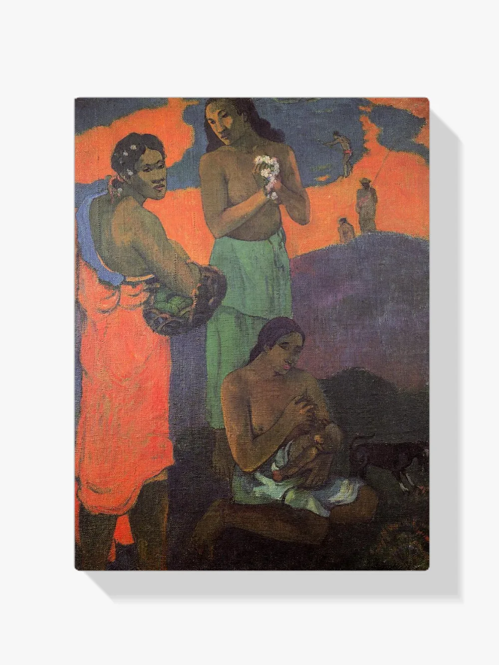 Pintar por números Maternidad (Tres mujeres en la orilla)