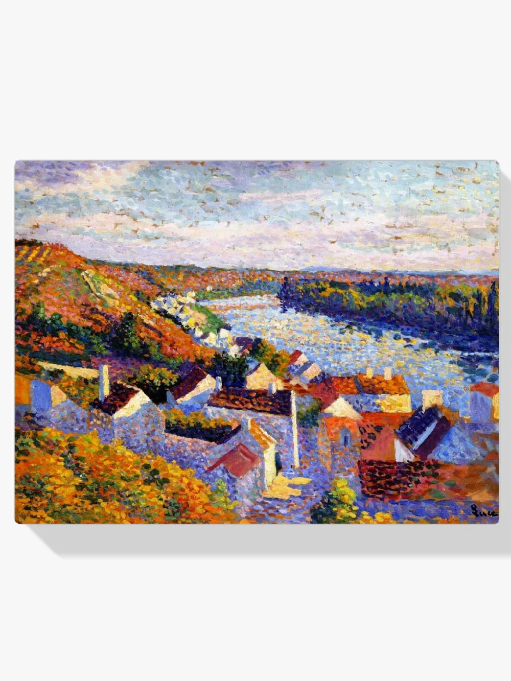 Pintar por números Meandro del río