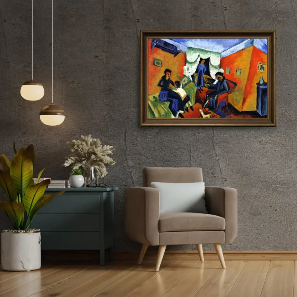 Pintar por números Médico en sillón rojo – foto 2