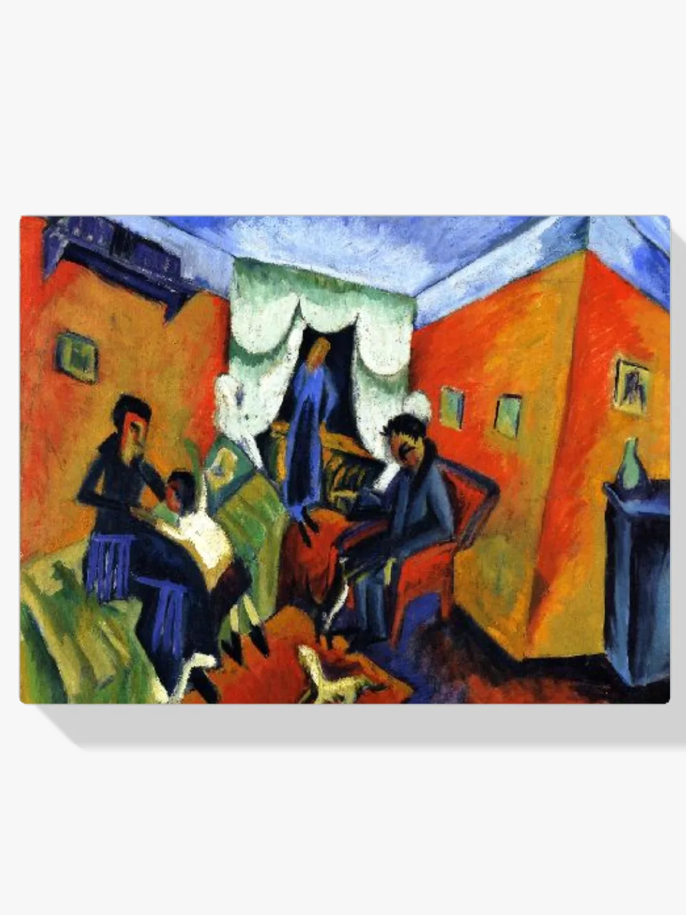 Pintar por números Médico en sillón rojo