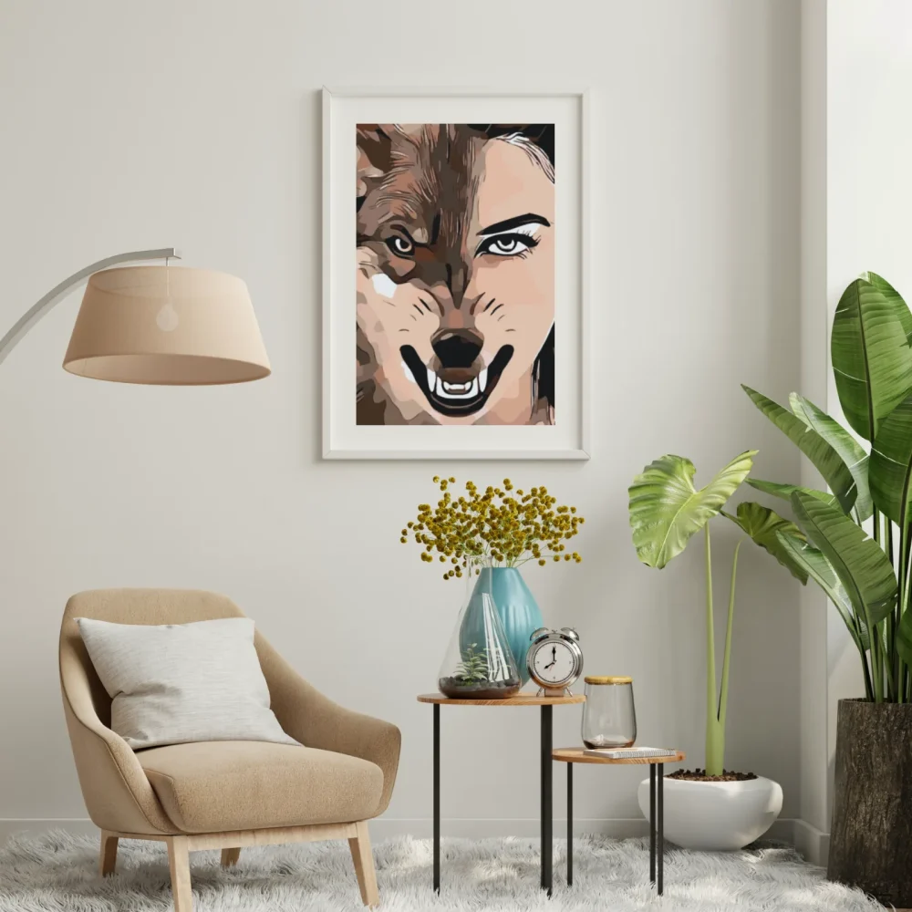Pintar por números Medio hombre – foto 3