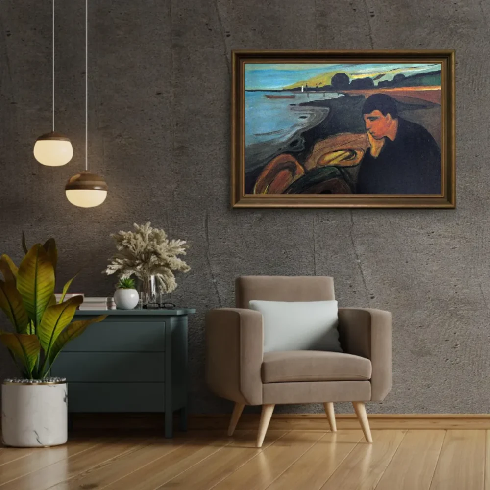 Pintar por números Melancolía - Edvard Munch – foto 2