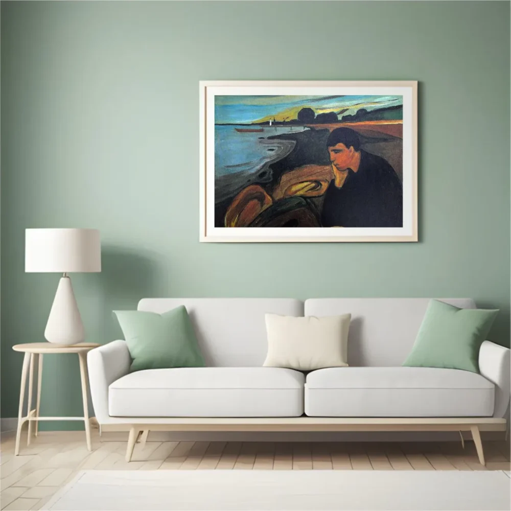 Pintar por números Melancolía - Edvard Munch – foto 4