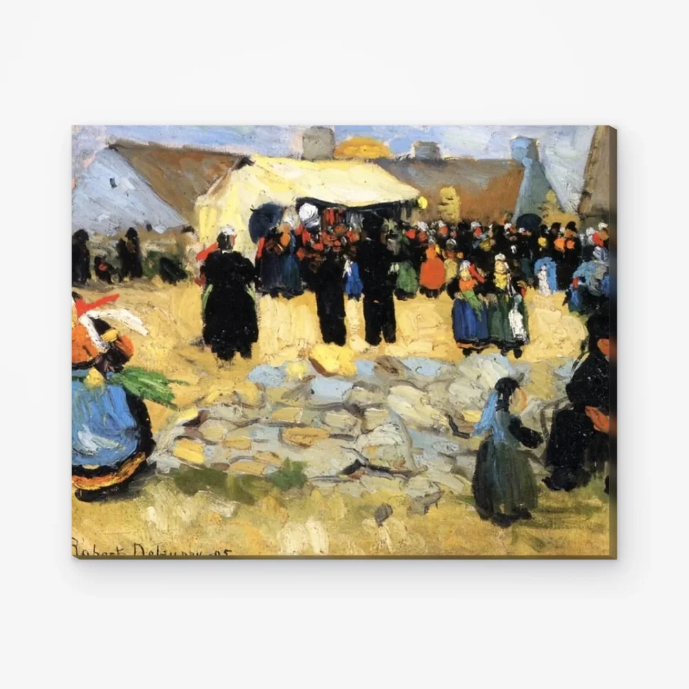 Pintar por Números - Mercado bretón