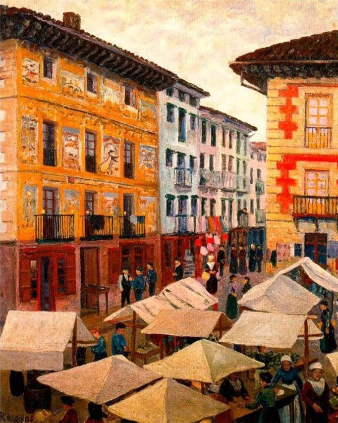 Pintar por números Mercado de Villafranca de Oria – foto 2