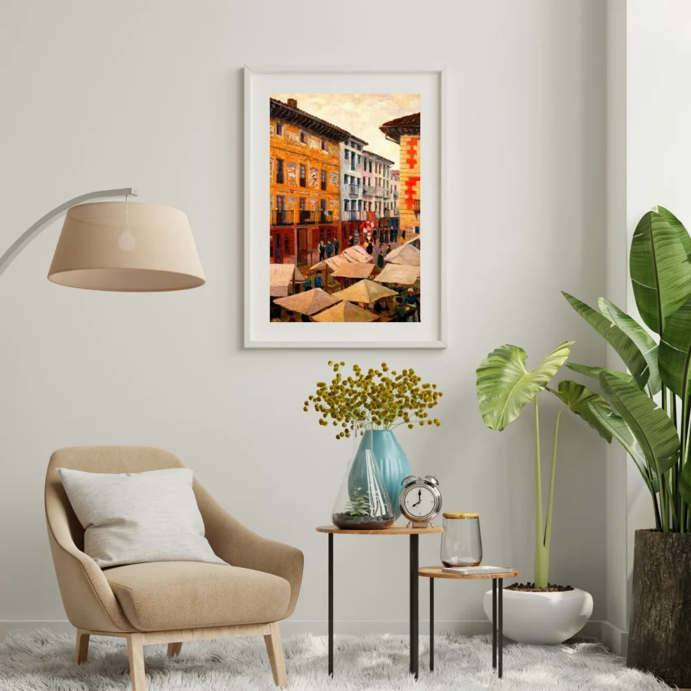 Pintar por números Mercado de Villafranca de Oria – foto 3