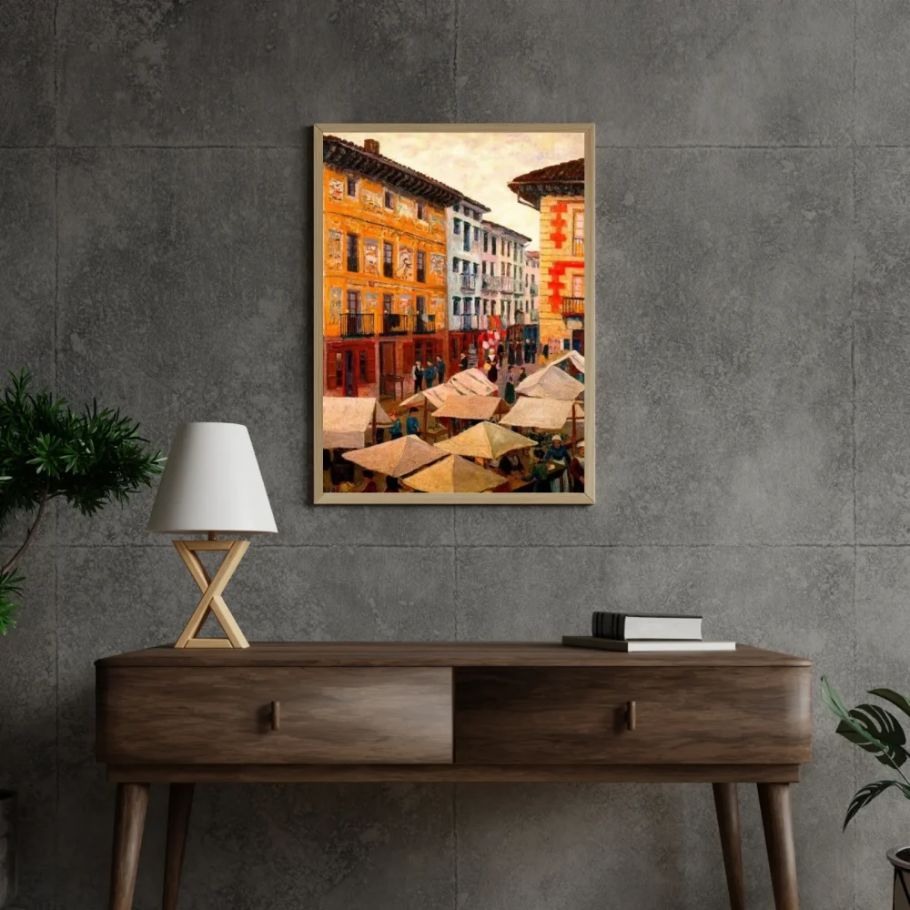 Pintar por números Mercado de Villafranca de Oria – foto 4