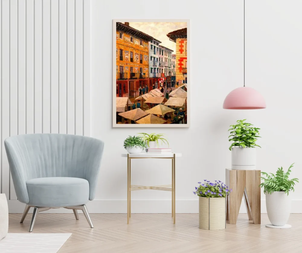Pintar por números Mercado de Villafranca de Oria – foto 5