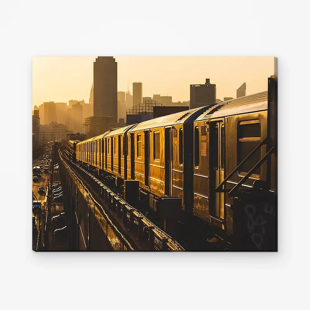 Pintar por Números - Metro de Nueva York