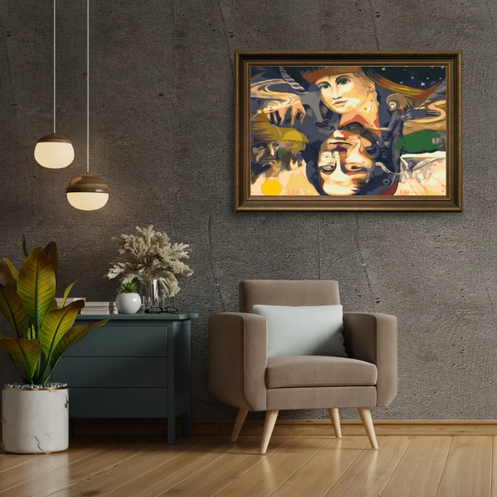 Pintar por números Mezcla de arte – foto 3