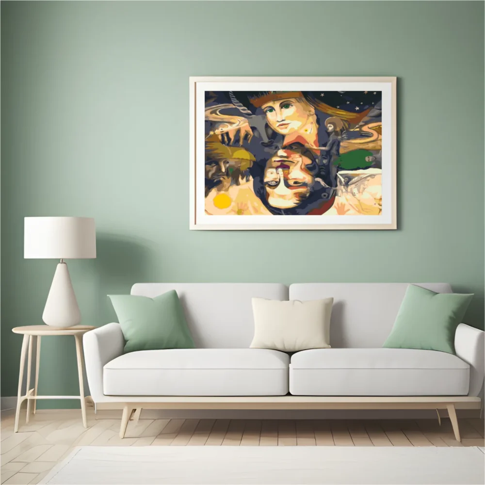Pintar por números Mezcla de arte – foto 5