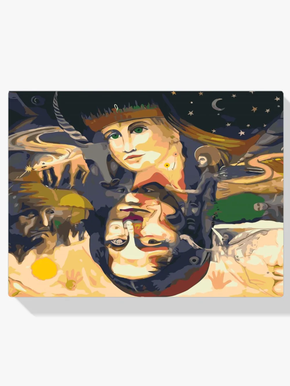 Pintar por números Mezcla de arte