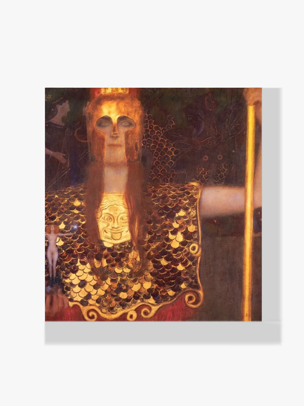 Pintar por números Minerva o Palas Atenea