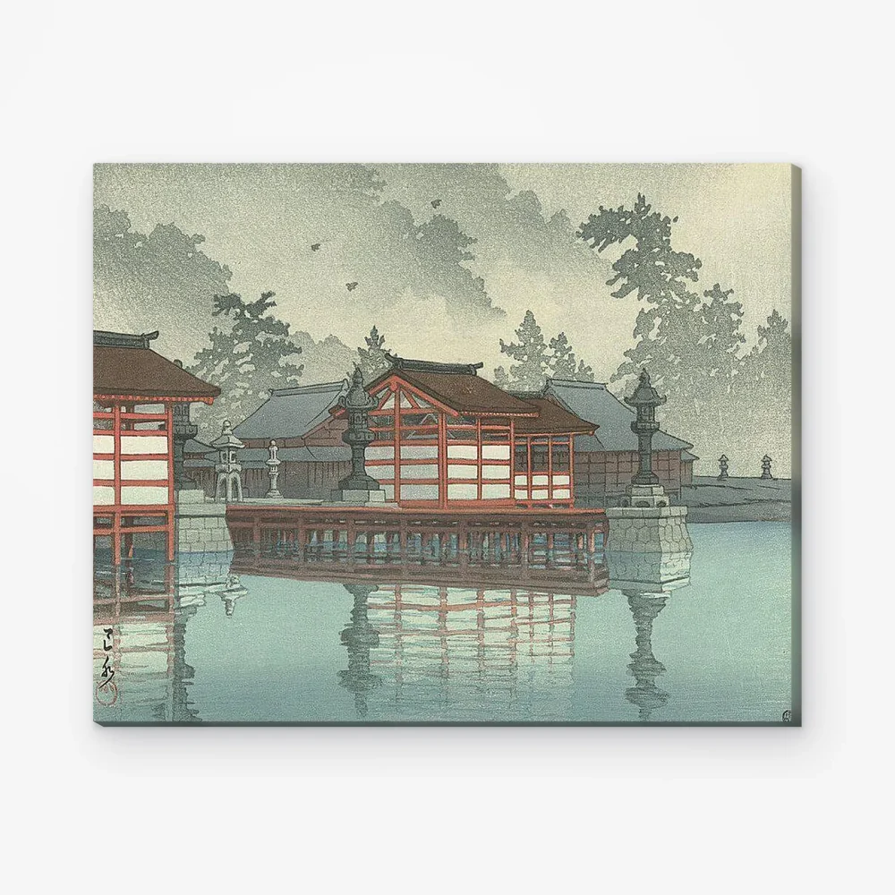 Pintar por Números - Miyajima en la niebla
