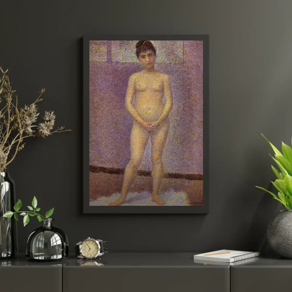 Pintar por números Modelo de pie, estudio para Las modelos – foto 3