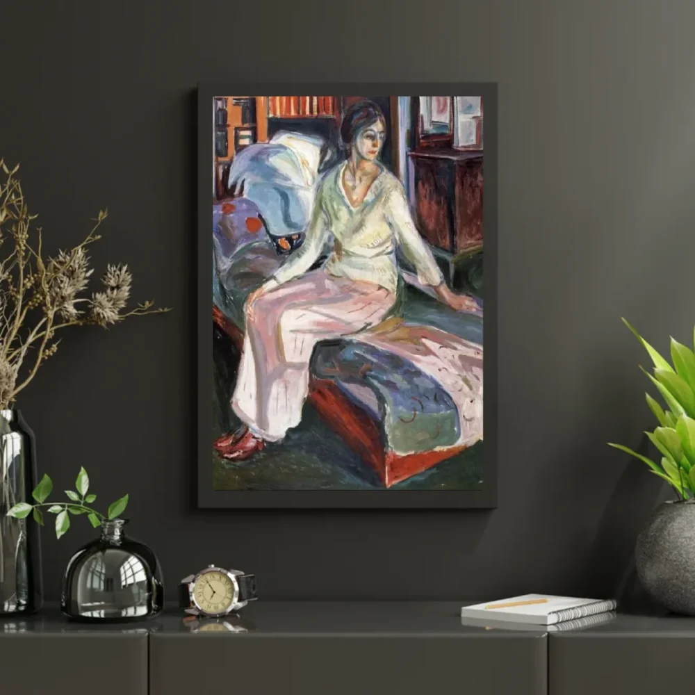 Pintar por números Modelo en el sofá – foto 3