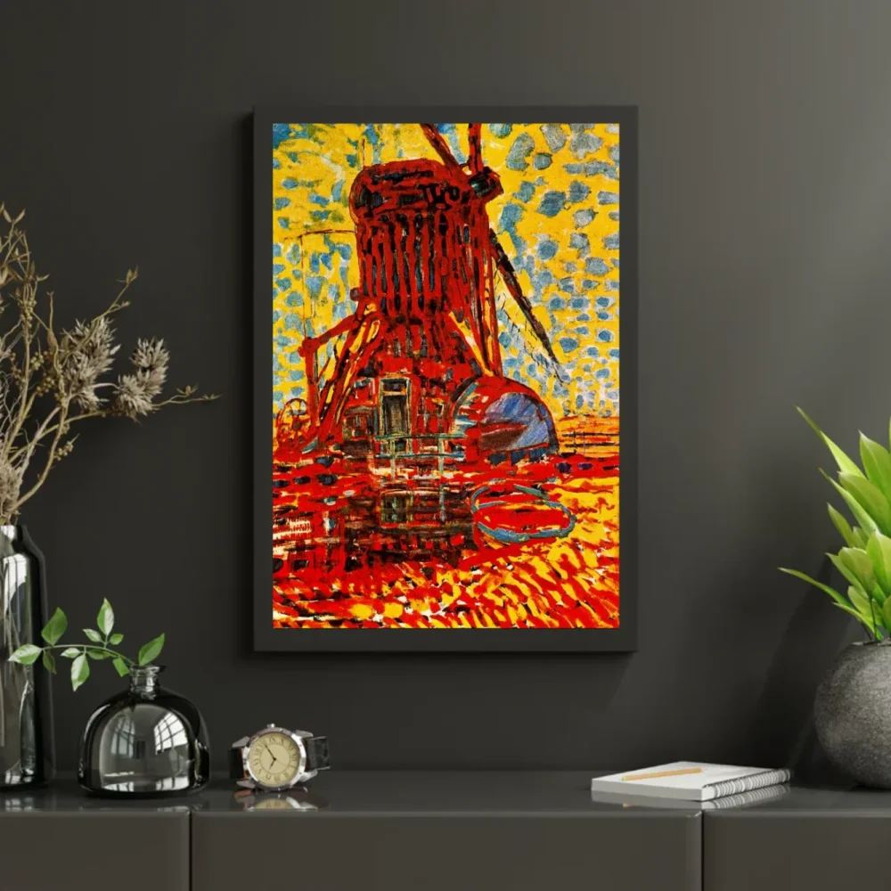 Pintar por números Molino al sol: el Winkelmolen – foto 3