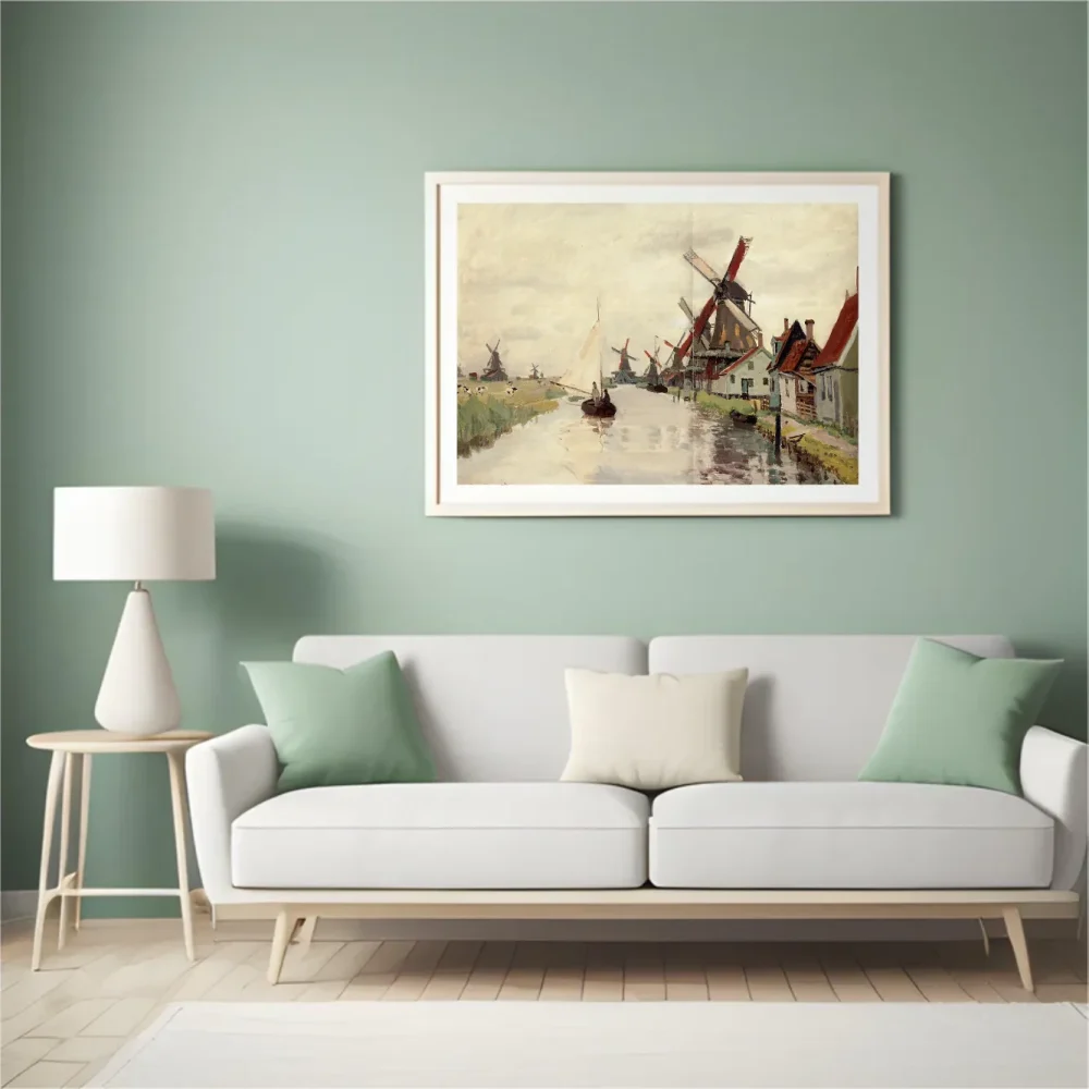 Pintar por números Molinos de viento en Holanda – foto 4