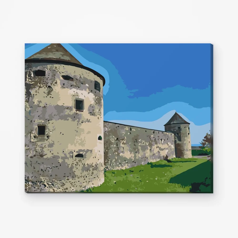Pintar por Números - Monasterio de Bzovík, Eslovaquia