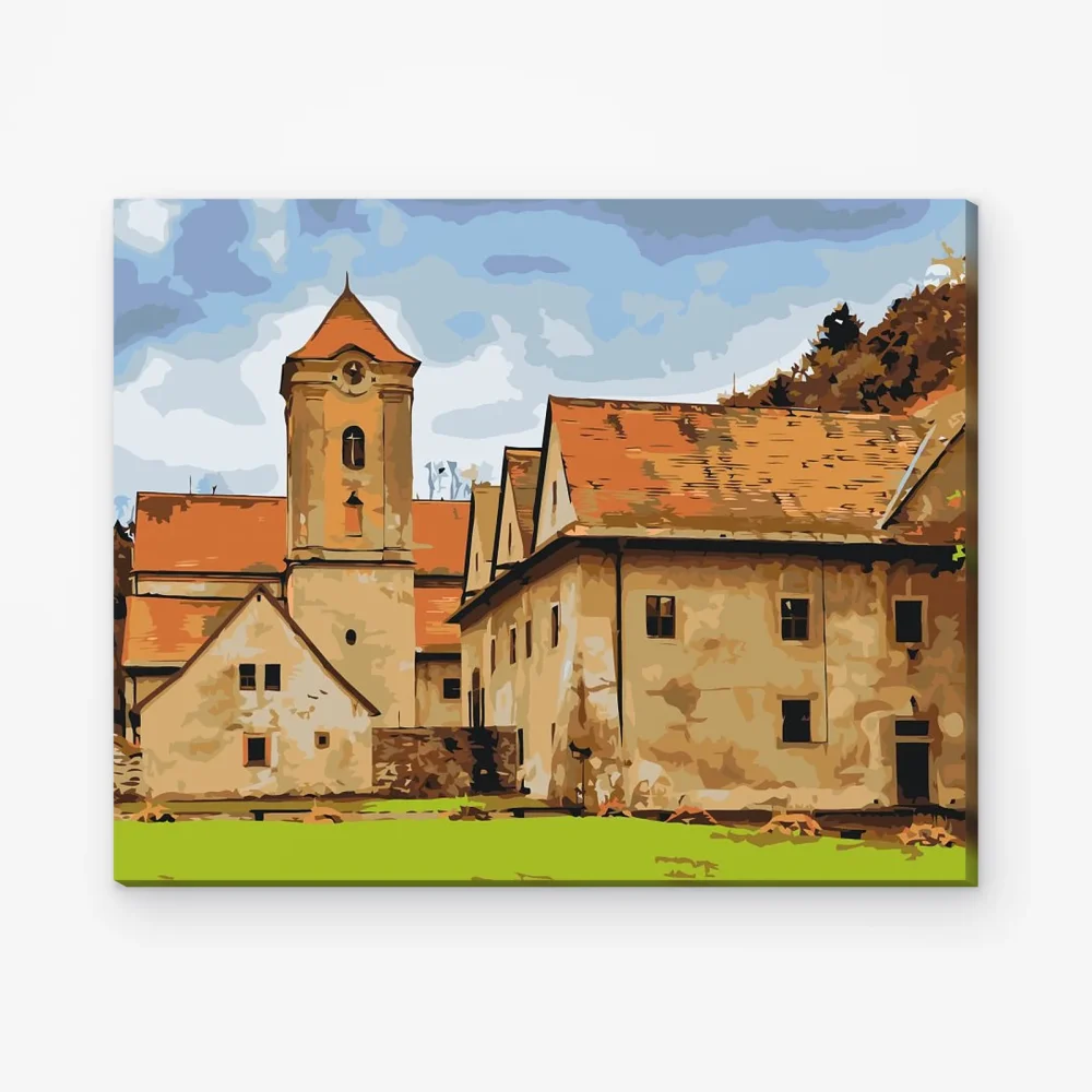 Pintar por Números - Monasterio Rojo, Eslovaquia