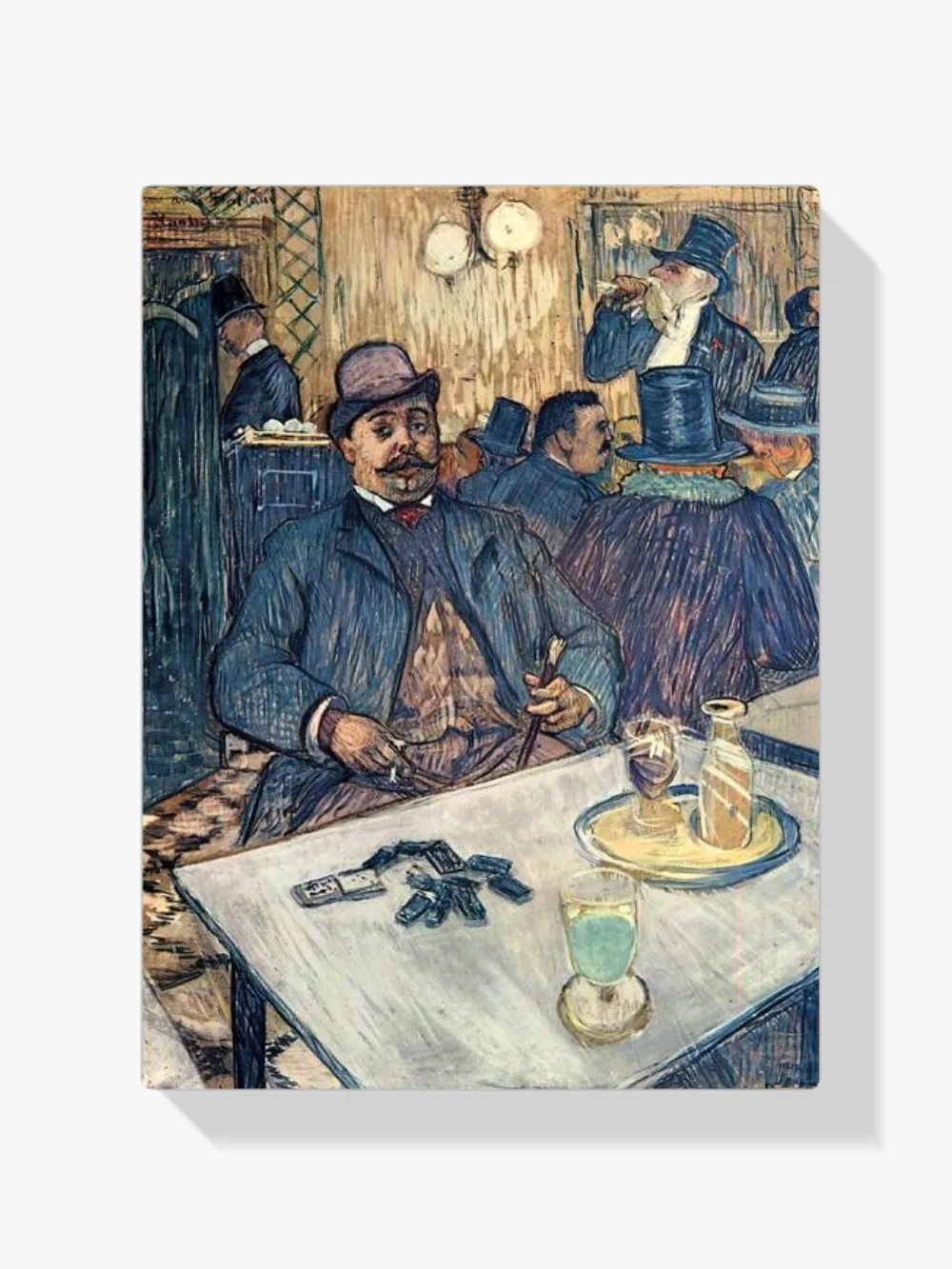 Pintar por números Monsieur Boileau en un café